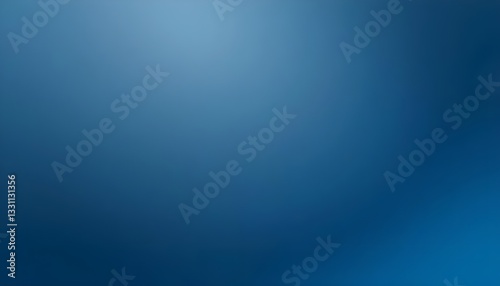 Smooth Gradient Blue Background with Seamless Transition from Dark to Light Shades