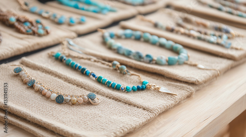 Jewelry Display: A close-up...