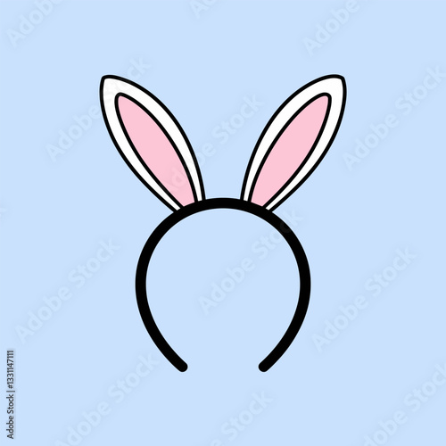 Cute Bunny Ear Headband for a Festive Look