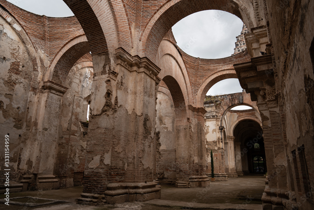 Ruins of San José Cathedral in La Antigua, Guatemala: A Historic Colonial Landmark Ruins of San José Cathedral in La Antigua, Guatemala: A Historic Colonial Landmark