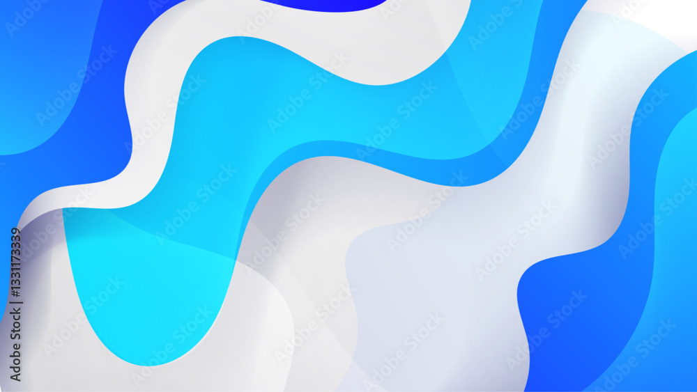 blue and white wave shape simple geometric abstract and modern background vector illustration blue and white wave shape simple geometric abstract and modern background vector illustration