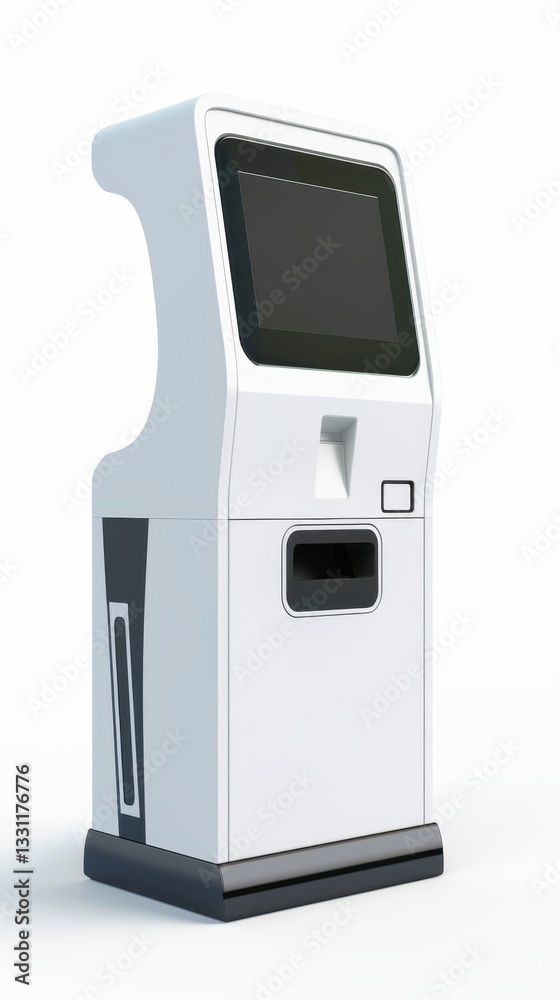 airport self check-in kiosk machine display airport self check-in kiosk machine display