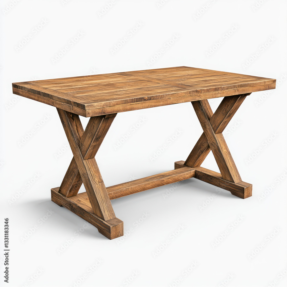 wooden table isolated on white wooden table isolated on white