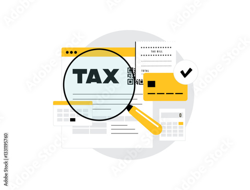 Online tax payments with debit card, credit card or digital wallet. Secure tax transactions, electronic payments, and financial management for individuals. Fast and convenient personal tax processing