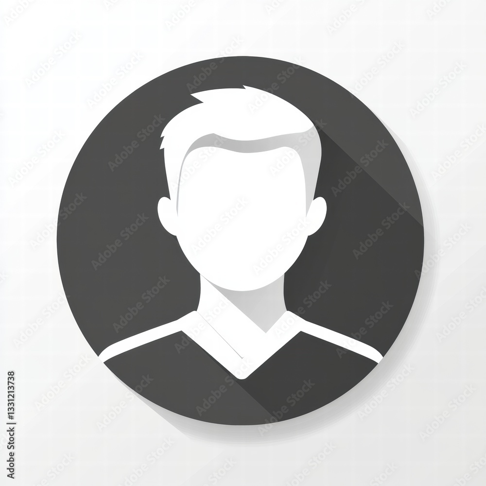 Obraz premium user icon vector illustration