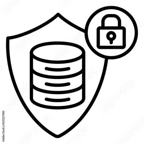 Data Privacy Outline Icon