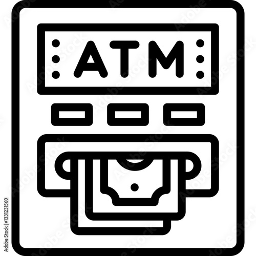 atm machine icon