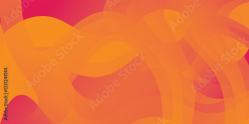 Abstract gradient color curve background. Creative illustration for poster, web, landing, page, cover, ad, greeting, card, promotion. Eps 10 vector.