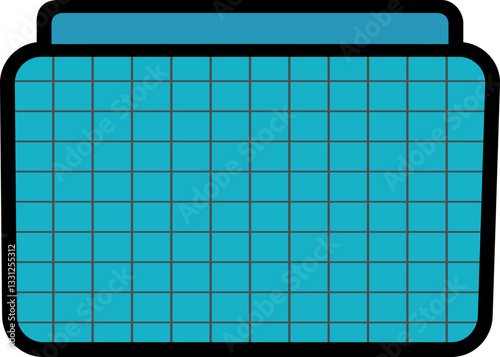 lite blue colour computer folder image transparent 