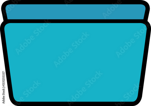 lite blue colour computer folder image transparent 