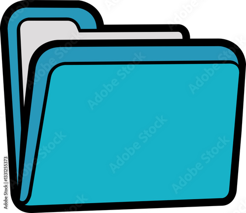 lite blue colour computer folder image transparent 