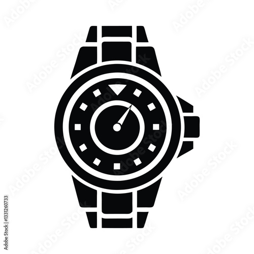 vector illustration of watch