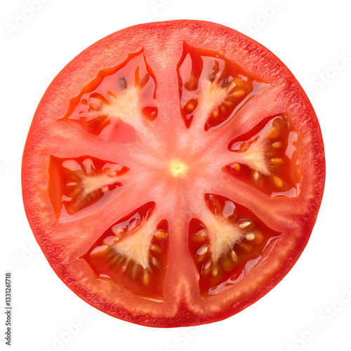 Wallpaper Mural slice of tomato Torontodigital.ca