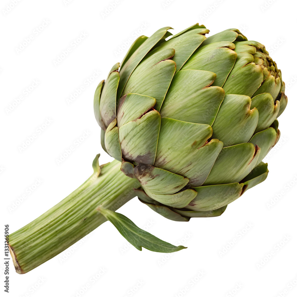 Fototapeta premium artichoke on white background