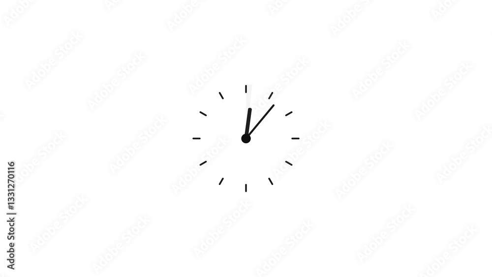 Clock icon illustration. Stopwatch timer clock symbol. Clock icon illustration. Stopwatch timer clock symbol.