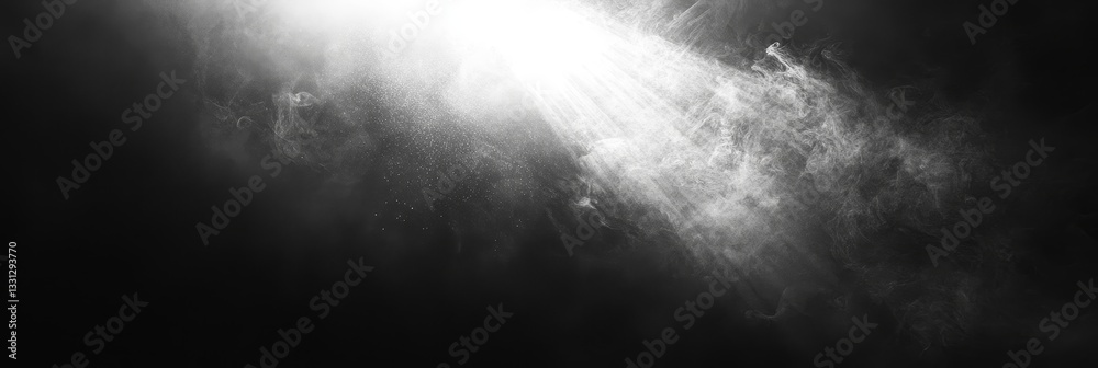 light burst mock up on black background light burst mock up on black background
