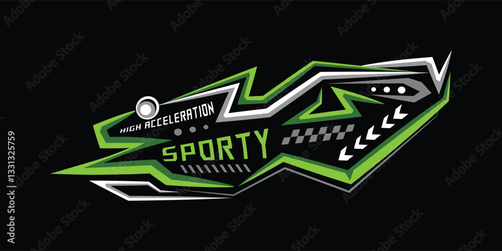 Sport decal stripes speed lines racing tuning wrap sticker art Sport decal stripes speed lines racing tuning wrap sticker art