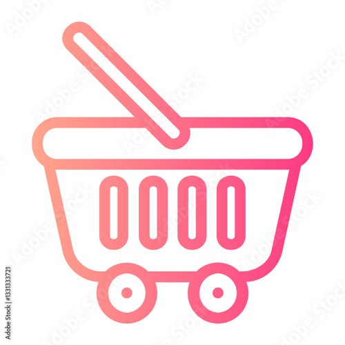 Shopping Cart gradient icon