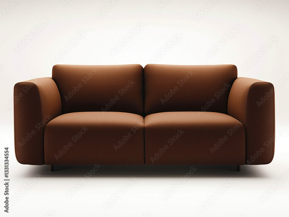 brown minimalism comfortable loveseat sofa furniture brown minimalism comfortable loveseat sofa furniture