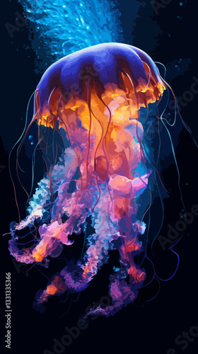 Jellyfish illustration