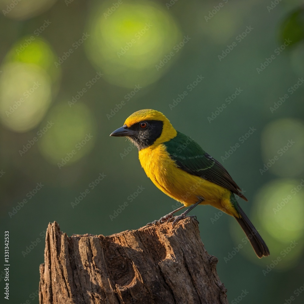 Fototapeta premium blue tit on branch