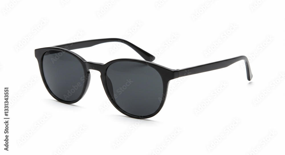 Gafas de sol modernas aisladas sobre un fondo blanco, imagen con diseño elegante y lentes oscuras Gafas de sol modernas aisladas sobre un fondo blanco, imagen con diseño elegante y lentes oscuras