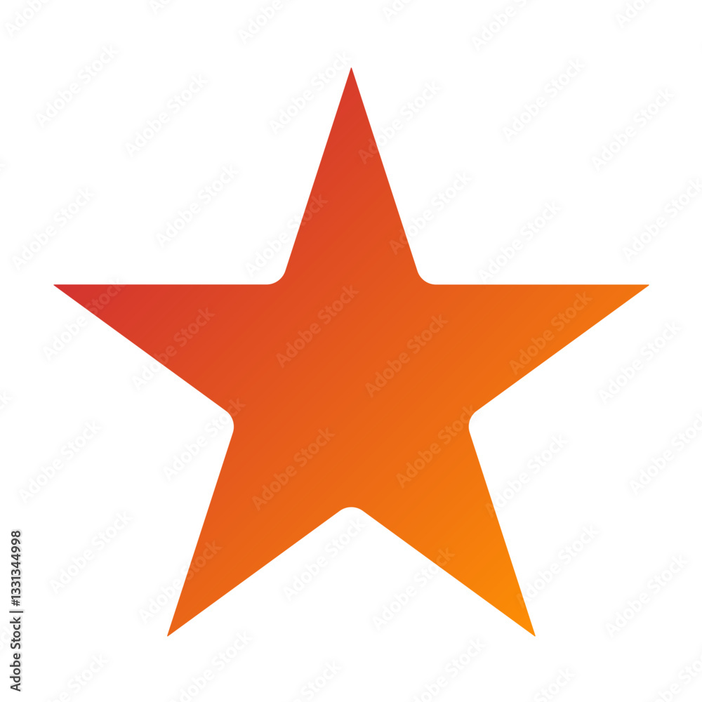 Obraz premium Vector Design Star Icon Style