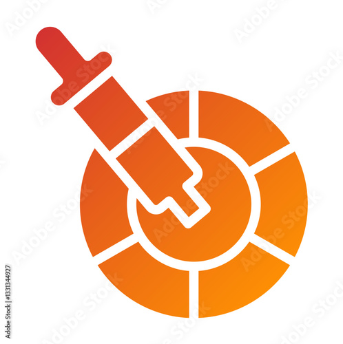 Vector Design Color Picker Icon Style