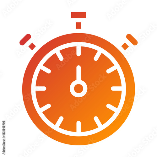 Vector Design Stopwatch Icon Style