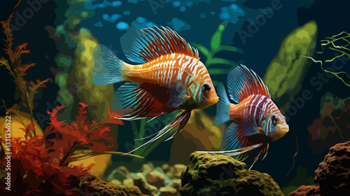 Planted aquarium