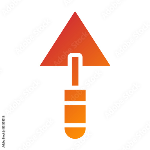 Trowel Vector Design Icon Style