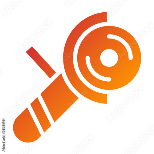 Angle Grinder Vector Design Icon Style