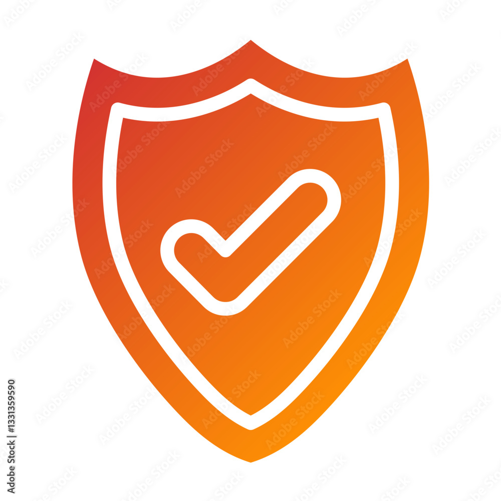 Shield Vector Design Icon Style Shield Vector Design Icon Style
