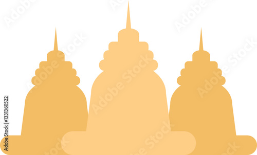 temple pagoda stupa buddhism Thai element