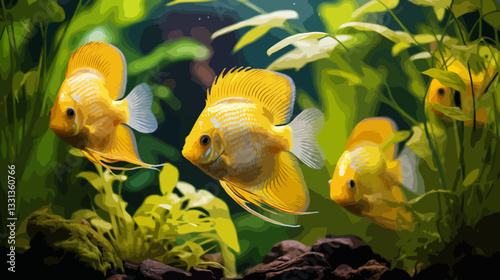 Planted aquarium