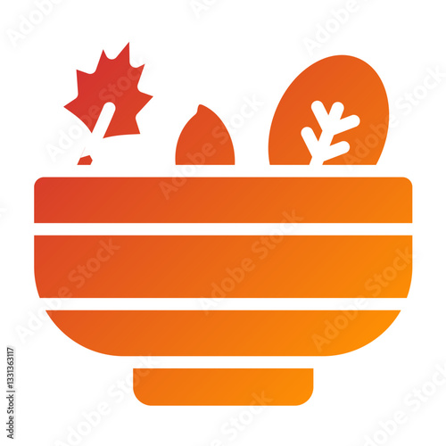 Greek Salad Vector Design Icon Style