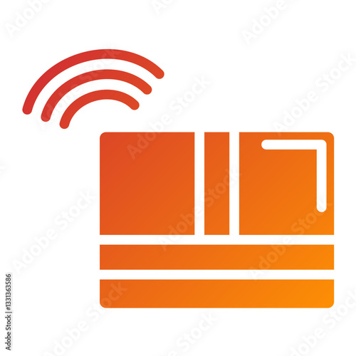 Trackpad Vector Design Icon Style