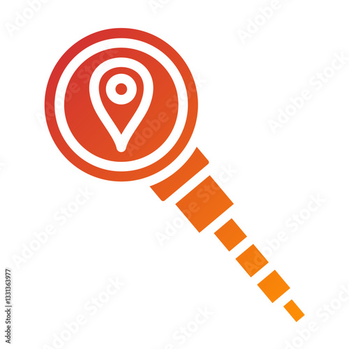 Search Vector Design Icon Style