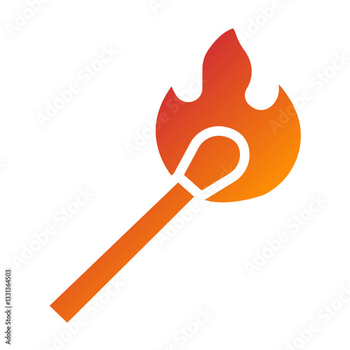 Vector Design Matches Icon Style