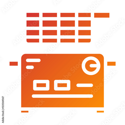 Vector Design Fryer Icon Style