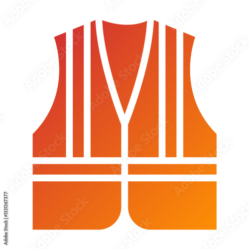 Vector Design Vest Icon Style