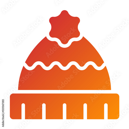 Vector Design Winter Hat Icon Style