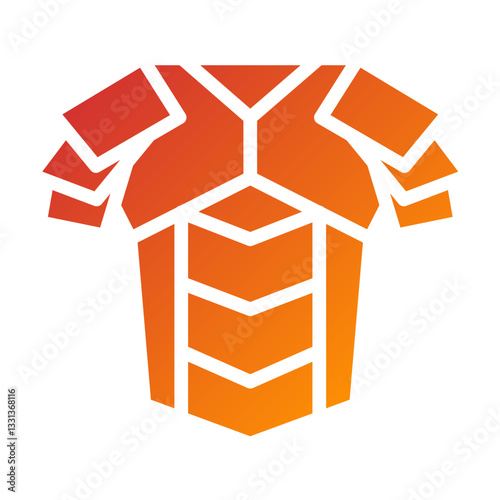 Vector Design Armor Icon Style