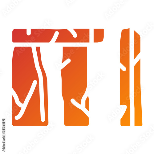 Vector Design Stonehenge Icon Style