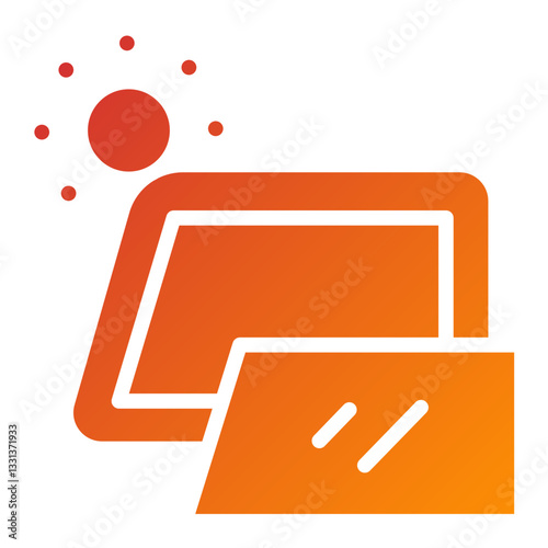 Vector Design Window Tinting Icon Style