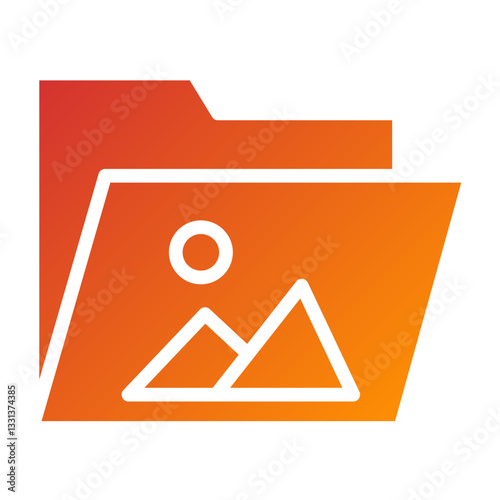 Vector Design Images Folder Icon Style