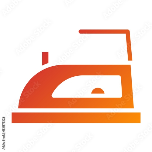 Vector Design Iron Icon Style