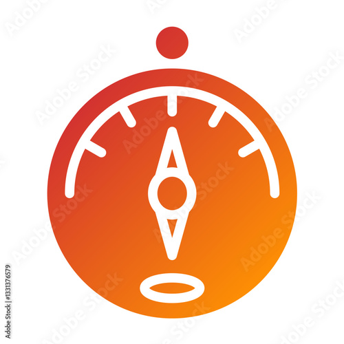 Vector Design Barometer Icon Style