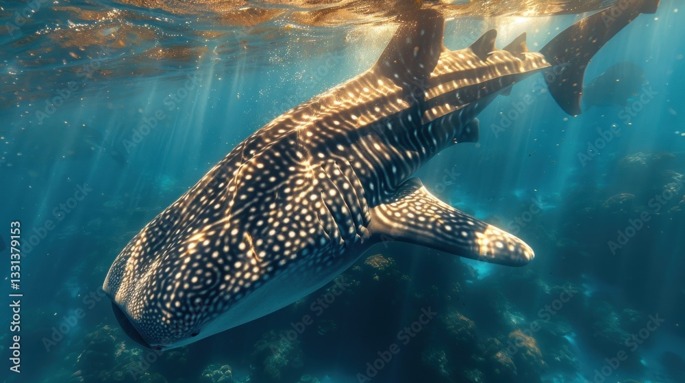 Fototapeta premium Whale Shark Underwater
