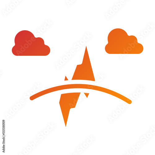 Vector Design Iceberg Icon Style